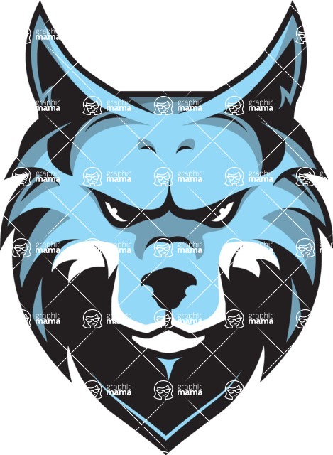 Vector Mascot Collection - Wolf Mascot Logo Design